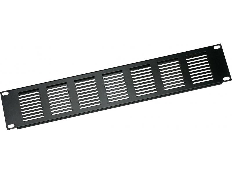 VENTILATIEPANEEL 2U 19" BLACK JV CASES