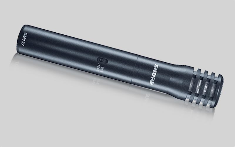 SM137 SHURE condensator instrument microfoon