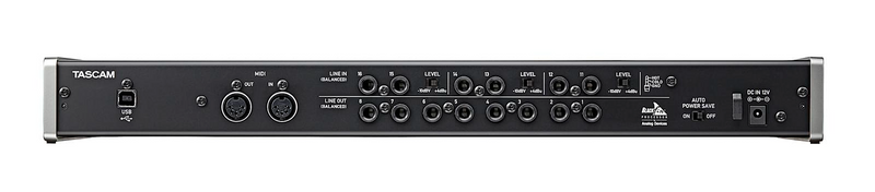 US-16x08 Tascam USB Audio/MIDI Interface