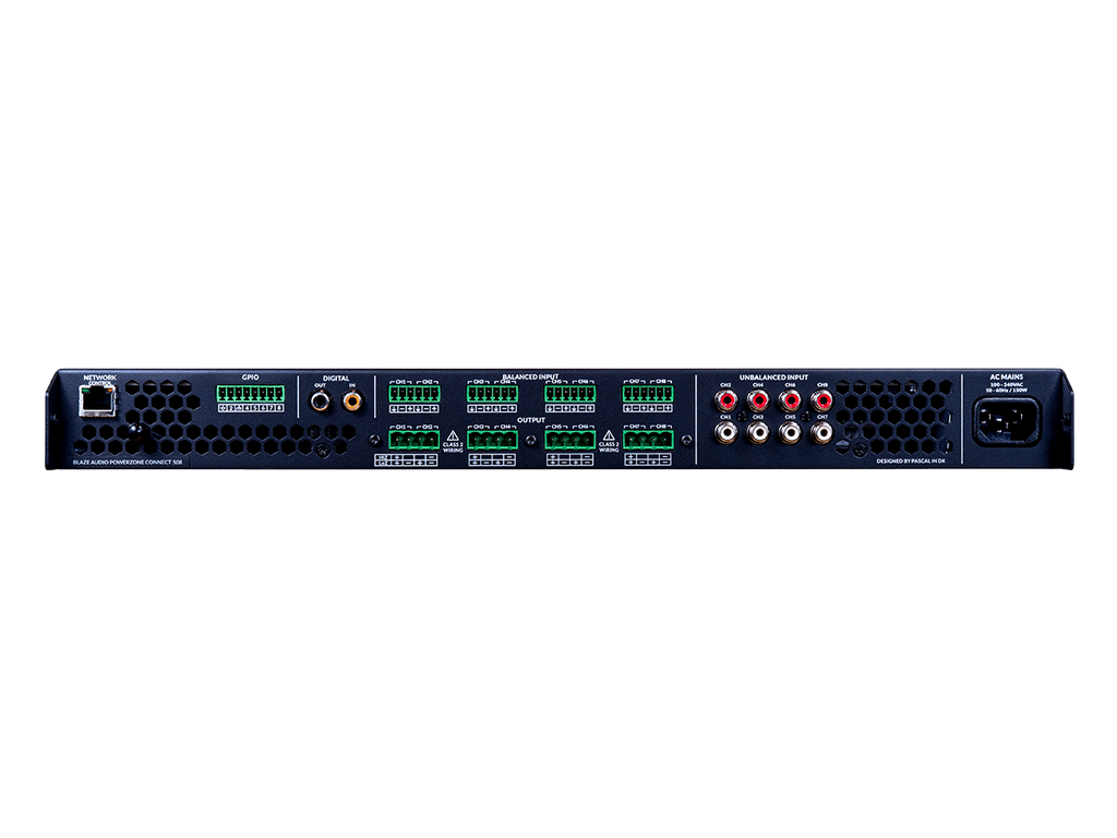 PowerZone™ Connect 508 BLAZE AUDIO DSP Versterker