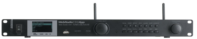 WEBRADIO130App multimedia player Streaming/ internet/ Dab+/ fm Audiophony 