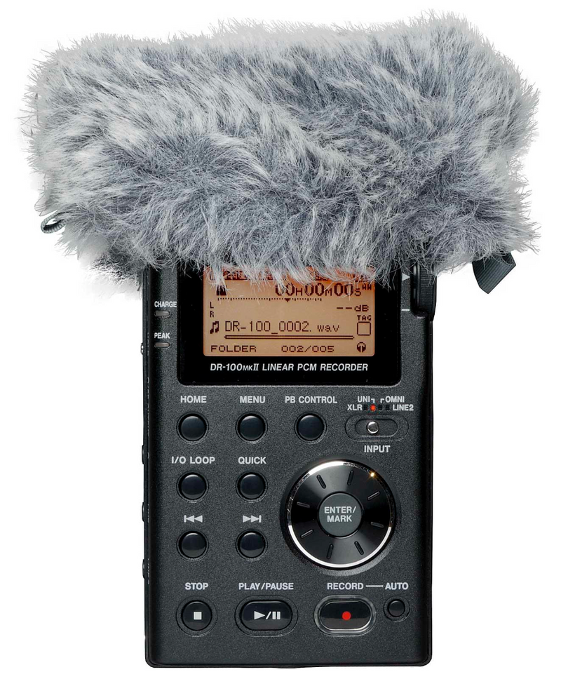 WS-11 Tascam Windscherm voor DR-Serie Recorders