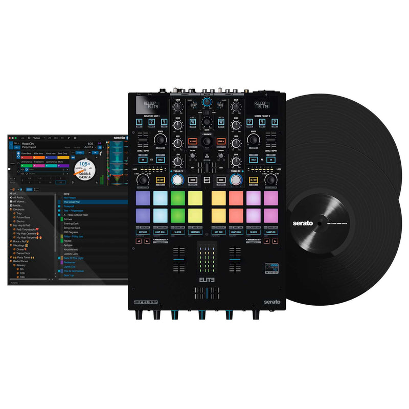 ELITE Reloop DVS Mixer voor Serato