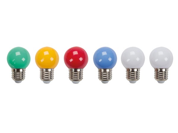 Gekleurde Reservelampen voor XMPL10RGB ( Set van 6 Stuks) HQ Power