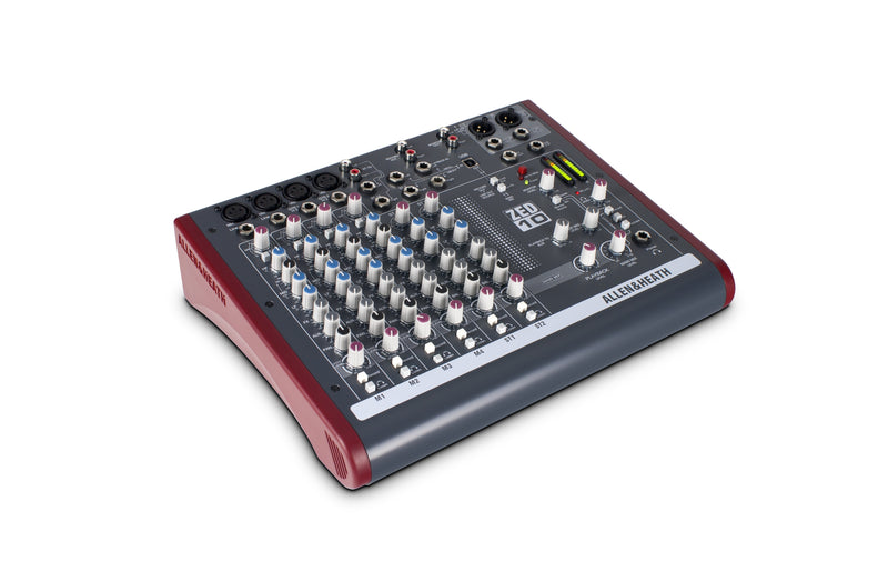 ZED-10 ALLEN &amp; HEATH 10-kanaals analoge USB mengtafel