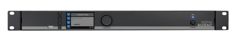 MSP40 AUDAC MEDIA PLAYER/RECORDER