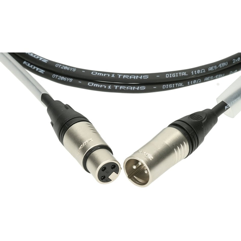 DMX/AES CABLE KLOTZ Digitale Kabel 3-polig (1m)