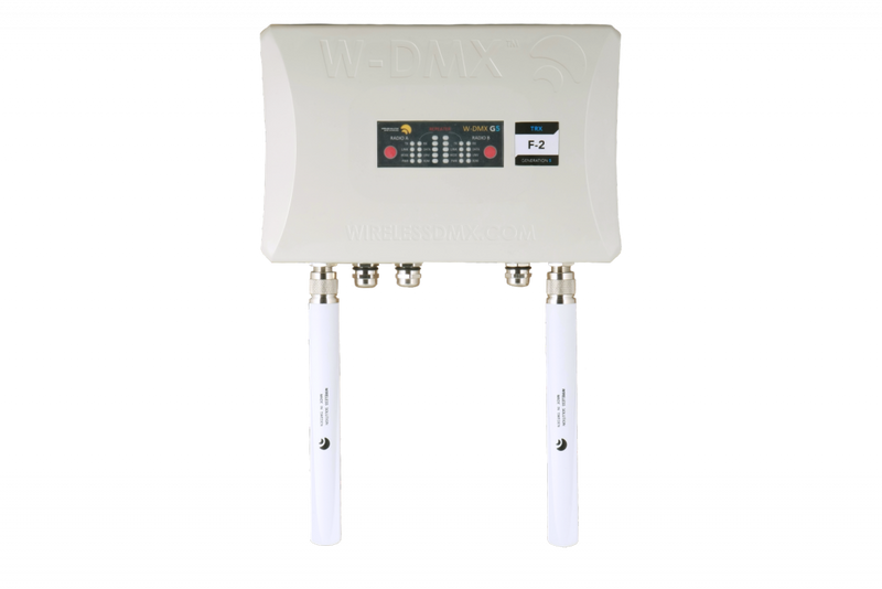 W-DMX WHITEBOX F-2 G5 SHOWTEC TRANSRECEIVER 2.4 / 5.8 GHz