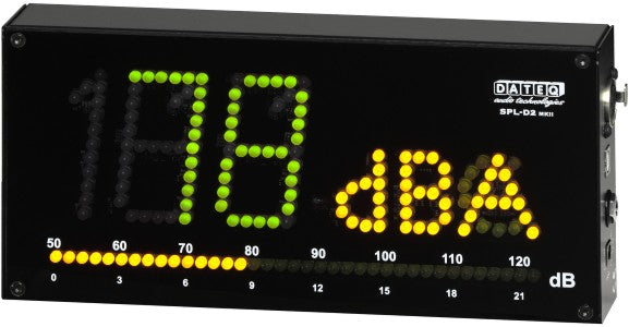 SPL-D2 MKII DATEQ Decibelmeter met Display