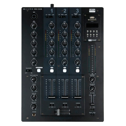 CORE MIX-3 USB DAP 3-kanaals DJ-mixer met USB-interface