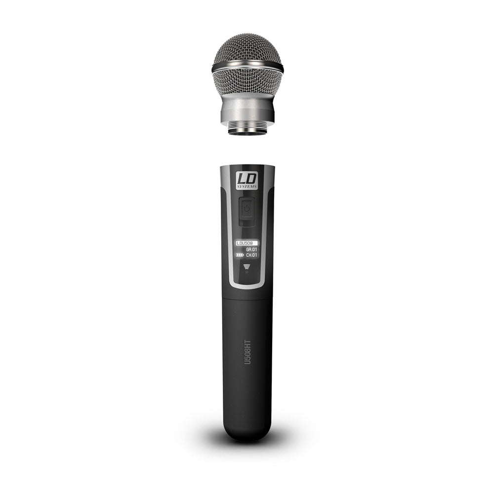 U508 HHD LD Systems Draadloze Microfoon Handheld  (EU frequentie)