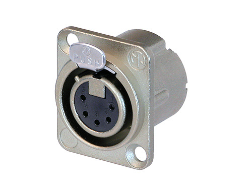 NC5FD-LX 5P. XLR CHASSIS FEMALE NEUTRIK